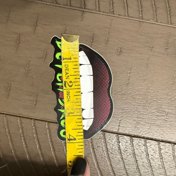 Dutch Bros October 2017 Vampire Lips Sticker RARE - Picture 3 of 4